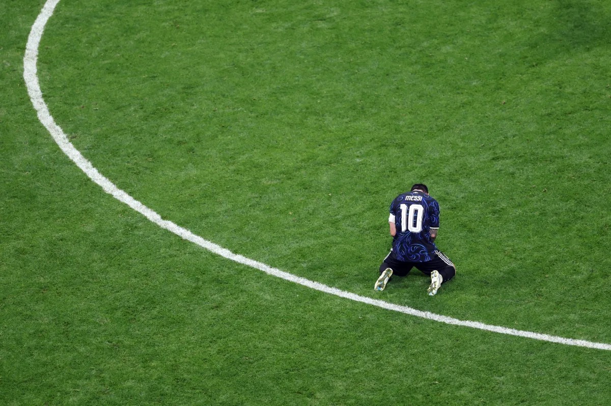 Messi vibra com vaga da Argentina na final da Copa do Mundo