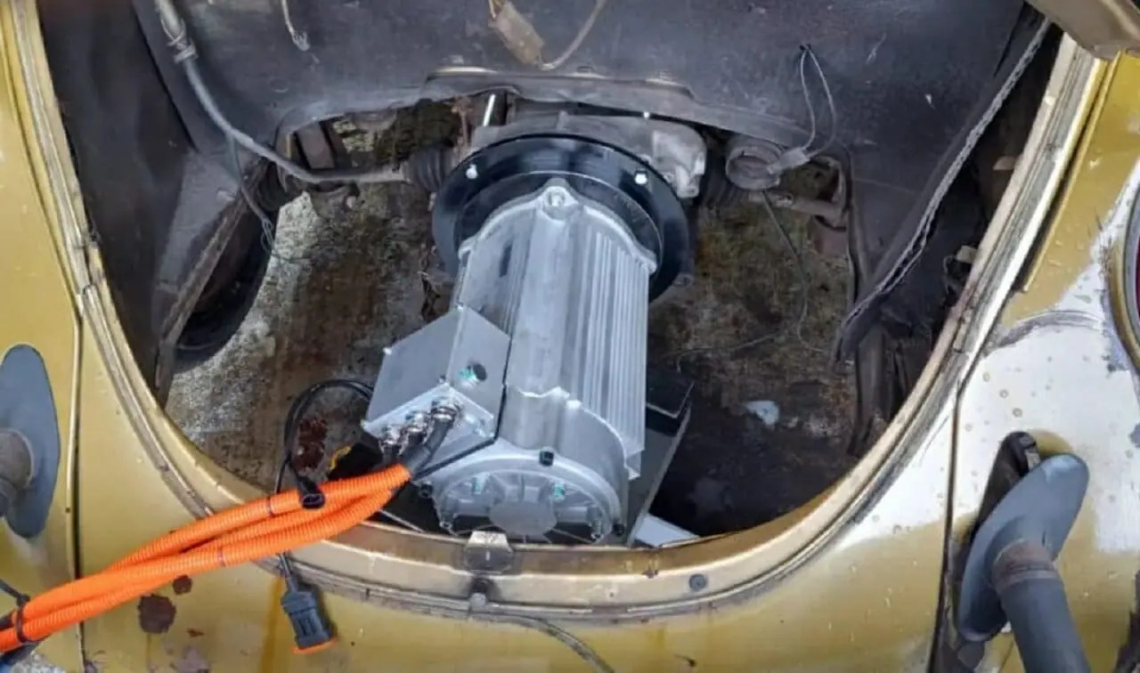 KIT da China transforma modelos de Fuscas mais antigos em carros el�tricos